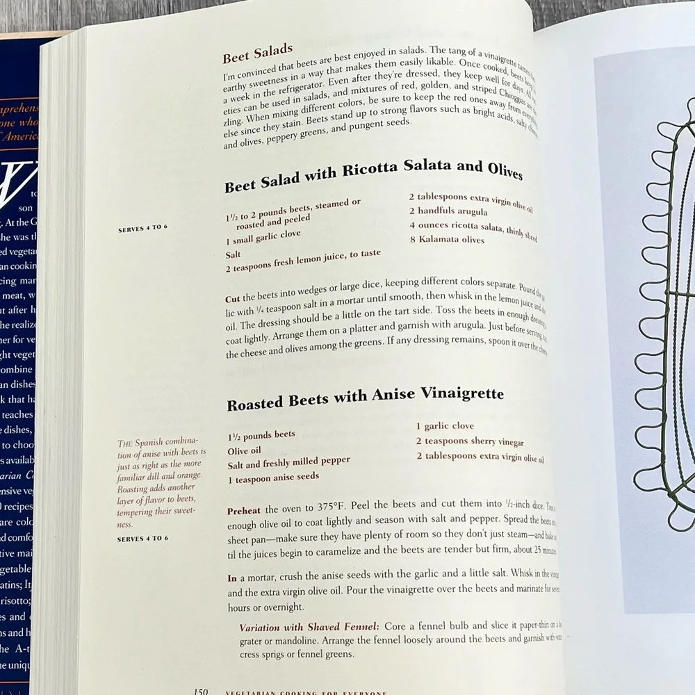 Vegetarian Cooking for Everyone Hardcover Recipe Cook Book Williams Sonoma NWT